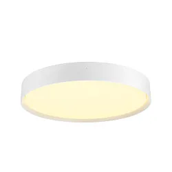 ceiling luminaire DECONA 42 CL round, suitable for VDU workstation IP44, white, lacquered dimmable