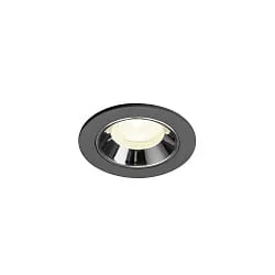 ceiling recessed luminaire NUMINOS® XS suitable for VDU workstation IP20, black dimmable