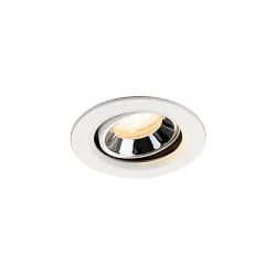 ceiling recessed luminaire NUMINOS® MOVE XS swivelling, suitable for VDU workstation IP20, white dimmable