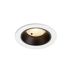 ceiling recessed luminaire NUMINOS® S suitable for VDU workstation IP20, black, white dimmable