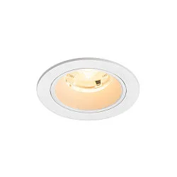 LED Deckeneinbauleuchte NUMINOS® S, rund, 6,7W, IP20, dimmbar, 20°, 3000K, 1050lm, weiß