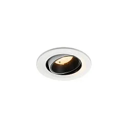ceiling recessed luminaire NUMINOS® MOVE S swivelling, suitable for VDU workstation IP20, black, white dimmable