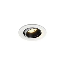 ceiling recessed luminaire NUMINOS® MOVE S swivelling, suitable for VDU workstation IP20, black, white dimmable