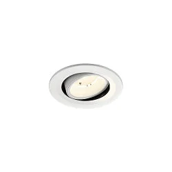 LED Deckeneinbauleuchte NUMINOS® MOVE S, rund, 6,7W, IP20, dimmbar, 40°, 4000K, 1050lm, weiß