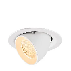 LED Deckeneinbaustrahler NUMINOS® GIMBLE M, 12W, IP20, dimmbar, 40°, 2700K, 1700lm, weiß