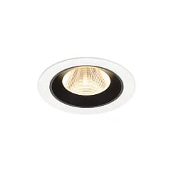 ceiling recessed luminaire NUMINOS® M suitable for VDU workstation IP20, black, white dimmable