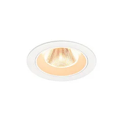 LED Deckeneinbauleuchte NUMINOS® M, rund, 12W, IP20, dimmbar, 20°, 2700K, 1700lm, weiß