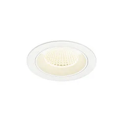 LED Deckeneinbauleuchte NUMINOS® M, rund, 12W, IP20, dimmbar, 40°, 4000K, 1900lm, weiß