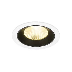 LED Deckeneinbauleuchte NUMINOS® L, 17W, IP20, 40°, 3000K, 2500lm, weiß/schwarz