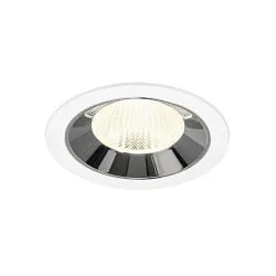 LED Deckeneinbauleuchte NUMINOS® L, 17W, IP20, 40°, 4000K, 2700lm, weiß/chrom