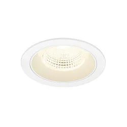 LED Deckeneinbauleuchte NUMINOS® L, rund, 17W, IP20, dimmbar, 55°, 4000K, 2700lm, weiß