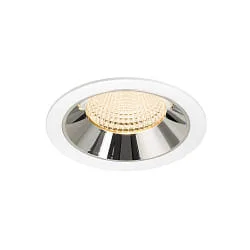 LED Deckeneinbauleuchte NUMINOS® XL, 24W, IP20, 55°, 2700K, 3500lm, weiß/chrom