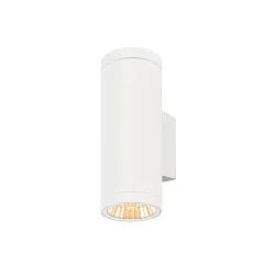 outdoor wall luminaire HELIA PRO L UP/ DOWN up /  down, cylindrical, DALI controllable, impact resistant IP65, white