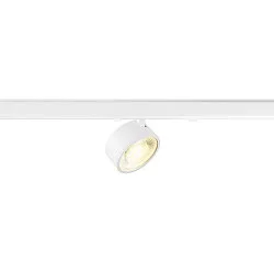 LED 3-Phasen Strahler KALU 2.0 DALI, IP20, zylindrisch, CRi>90, UGR<19, DALI dimmbar, kardanisch, 10W 4000K 1500lm 36°, weiß