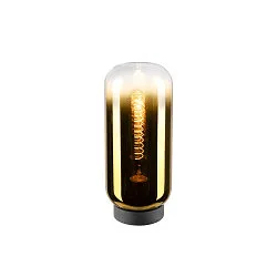 Tischleuchte PANTILO SLIM, zylindrisch, E27, 1x max. 15W, dimmbar, gold