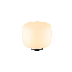 table lamp PANTILO cylindrical E27, white dimmable