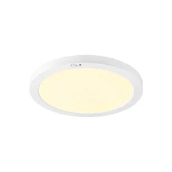 downlight VARIO 290 with sensor IP20, white, lacquered 