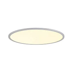 LED Deckenleuchte PANEL 60, rund, 90°, 29W, 3000/4000K, 3050lm, IP20, DALI dimmbar, grau