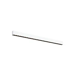 ceiling luminaire GLENOS® PRO UGR < 19, suitable for VDU workstation IP20, black, white, lacquered dimmable