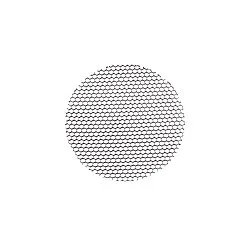 Diffusor für NUMINOS® XL, Wabe, schwarz/klar