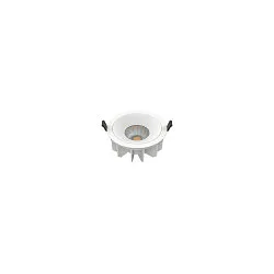 LED Deckeneinbauleuchte DOWNLIGHT P 165 30 WM ML ON-OFF, IP54 IK08, Ø 16.5cm / DA 15cm, dimmbar, 15/21W 4000K 60°, weiß/weiß