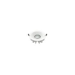 LED Deckeneinbauleuchte DOWNLIGHT P 230 40 WM ML ON-OFF, IP54 IK08, Ø 23cm / DA 20cm, dimmbar, 22/29W 4000K 60°, weiß/weiß