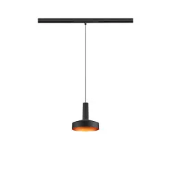 pendant luminaire LALU® SET PLATE 15 IP20, black dimmable