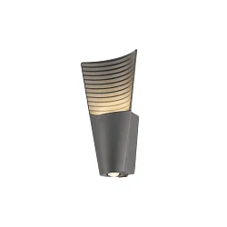 LED Wandleuchte RASTERLYS WL UP/DOWN, konisch, 45°, 16W, 3000K, 550lm, IP65, dimmbar, anthrazit