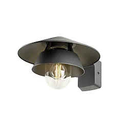 Outdoor Wandleuchte SEJERO, E27, IP65, dimmbar, anthrazit