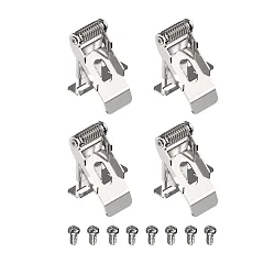 Montageclips für LED PANEL P und PAVANNO, 4 Stück, edelstahl