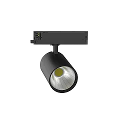LED 3-Phasen Strahler TRACKSPOT P, 17,8cm, 36°, 12W, IP20, DALI dimmbar, 4000K, 1856/6125lm, schwarz