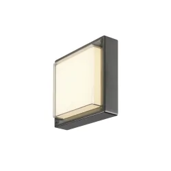 Outdoor LED Wandleuchte AINOS SLIDE WL SENSOR CCT eckig, schwarz