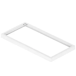 Aufbaurahmen für LED PANEL P und PAVANNO, 120/60cm, weiß