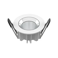 LED DOWNLIGHT P, 8,6cm, 60°,  6W, 3000K, 530/1470lm, IK08, IP20/IP54, weiß