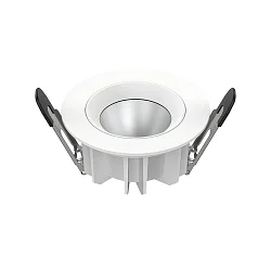 LED DOWNLIGHT P, 8,6cm , 60°,  6W, 3000K, 540/1470lm, IK08, IP20/IP54, DALI dimmbar, weiß