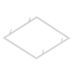 Einbaurahmen für LED PANEL P und PAVANNO, 62cm, weiß