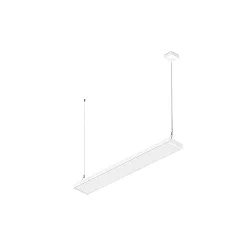 LED Pendelleuchte WORKLIGHT P LINE, 120cm, 27W, 3000/4000K, 3500/6900lm, IP20, DALI dimmbar, weiß