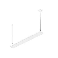 LED Pendelleuchte WORKLIGHT P LINE, 150cm, 33W, 3000/4000K, 4600/8500lm, IP20, DALI dimmbar, weiß