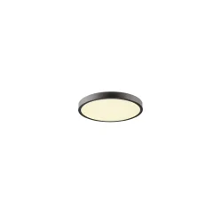 ceiling luminaire MEDO 2 SLIM 30 CL PHASE UGR < 19 IP20, black dimmable
