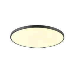 ceiling luminaire MEDO 2 SLIM 80 CL PHASE UGR < 19 IP20, black dimmable