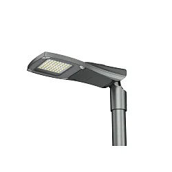 LED Mastleuchte STREET A MINI, 90W, 13500lm, IP66, grau, Linse 710, 3000K