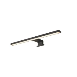 LED Wandleuchte / Spiegelleuchte / Bilderleuchte DORISA 50 WL, 50cm, 6W 4000K 430lm 110°, CRi>90, schaltbar, schwarz