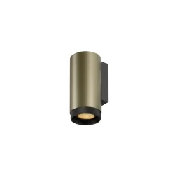Wandleuchte GRIP! L WL UP OR DOWN, 1-flammig, GU10 QPAR51 / PAR16 (exkl.), bronze / schwarz