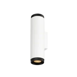 Wandleuchte GRIP! L WL UP/DOWN, 2-flammig, 2x GU10 QPAR51 / PAR16 (exkl.), weiß / schwarz
