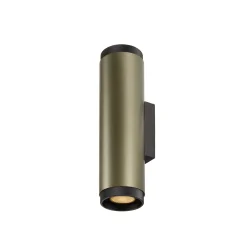 Wandleuchte GRIP! L WL UP/DOWN, 2-flammig, 2x GU10 QPAR51 / PAR16 (exkl.), bronze / schwarz
