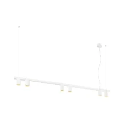 Pendelleuchte ENOLA 2.0 M PD SIX LONG QPAR51 (exkl.), weiß