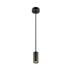 pendant luminaire PENDELLEUCHTE ENOLA 2.0 S PD SINGLE PAR11 1 flame, with lamp socket GU10 IP20, black