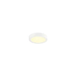 wall and ceiling luminaire SENSER 2.0 24 CW ROUND DALI CCT round, DALI controllable, CCT Switch IP20, white dimmable