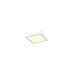 wall and ceiling luminaire SENSER 2.0 24 CW SQUARE DALI CCT square, DALI controllable, CCT Switch IP20, white dimmable