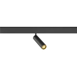 LED NV-Schienenstrahler GRIP! M 48V DALI (DEEP & RECESSED TRACK), 13W 3000K 1450lm 42°, CRi>90, DALI steuerbar, schwarz / gold